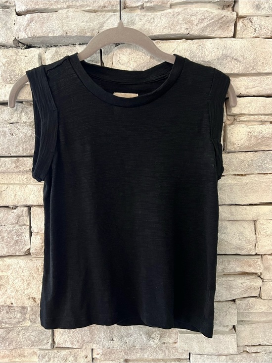 Chaser Tops - Chaser Black Sleeveless Crewneck Tank Top